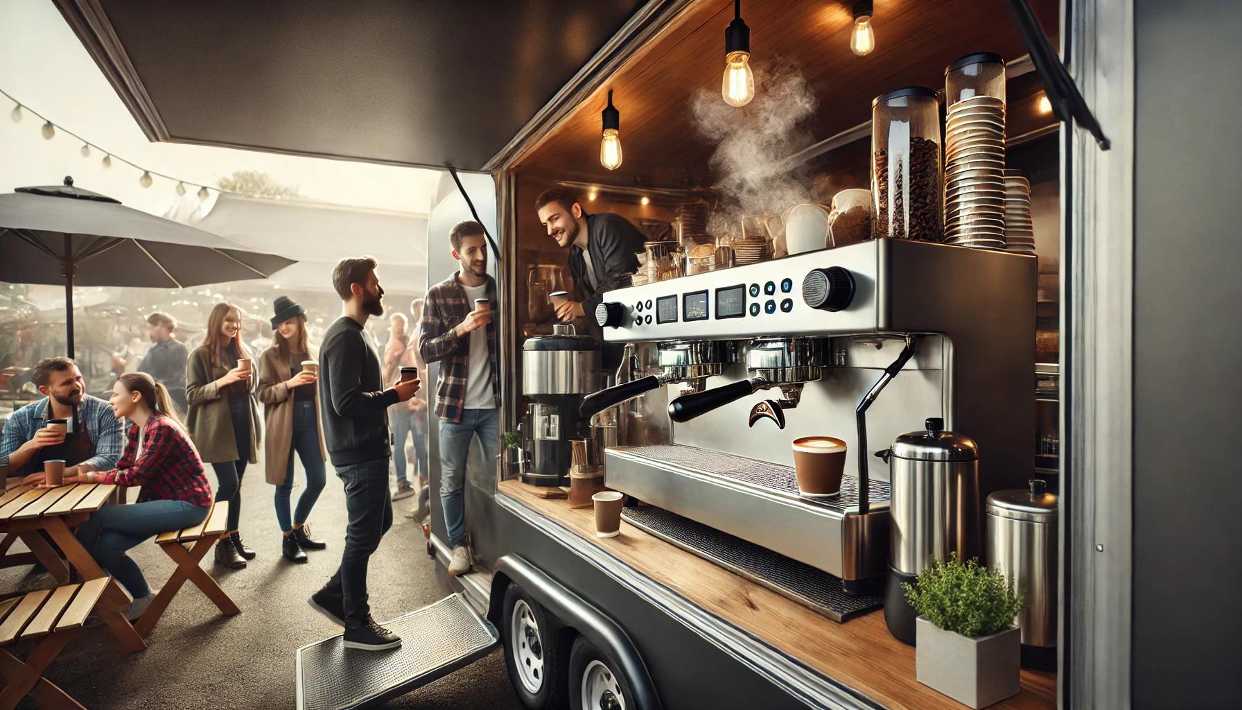 mobile coffee machine business