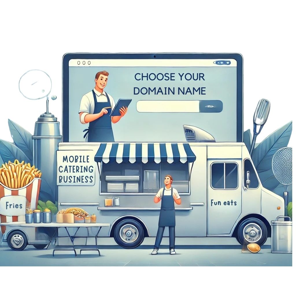 domain name for mobile catering